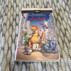We're Back! A Dinosaur's Story VHS